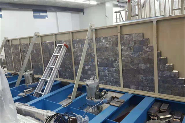 浙江长沙直线加速器铅砖施工